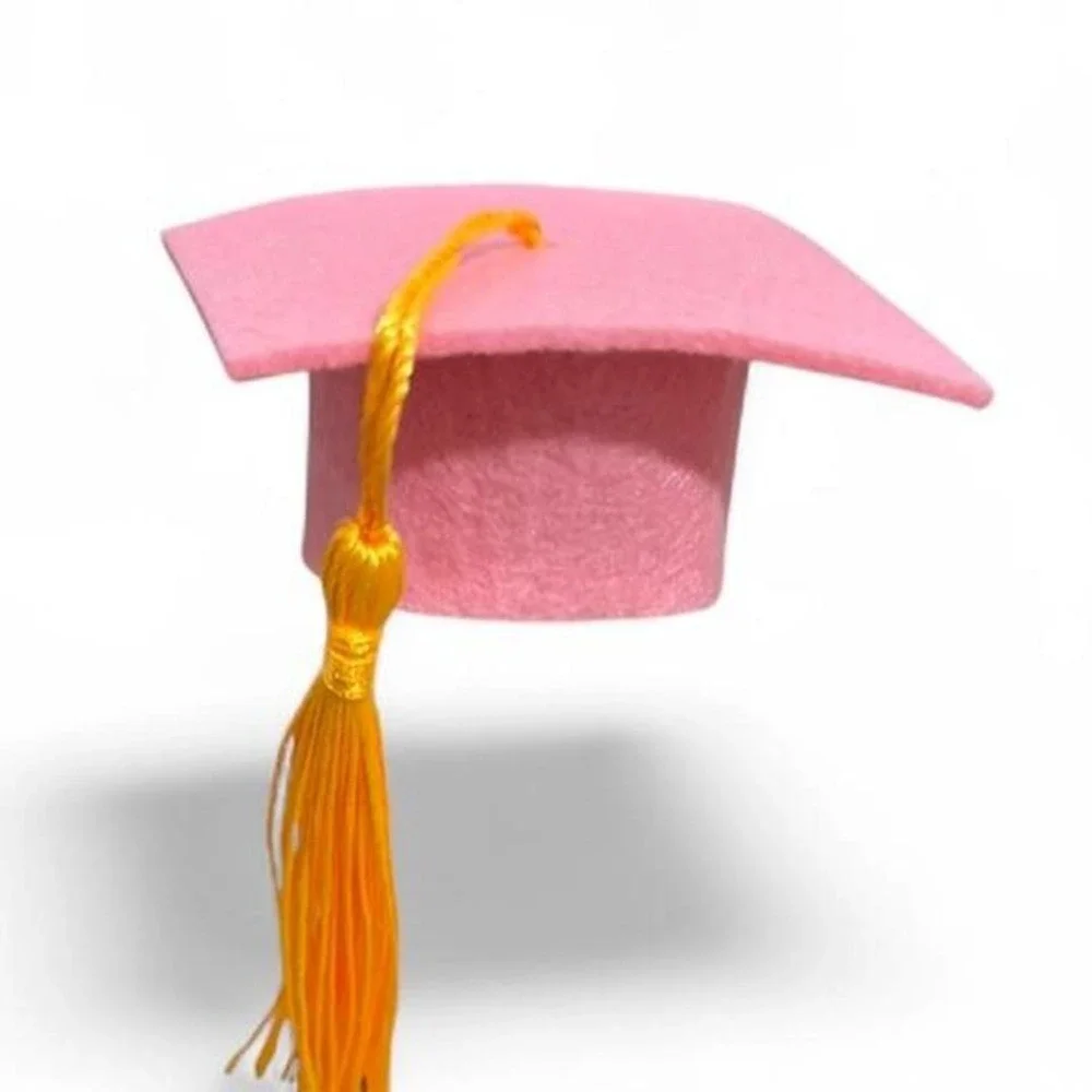 🎓 DIY Pink Graduation Cap Party Favor decor Set of 31 pieces (Class of 2026!)